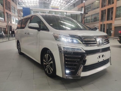 UNREG 2019YR Toyota VELLFIRE 2.5 ZG FulSpec FuLOAN