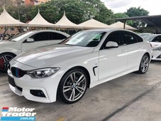 2016 bmw 4 series 420i m sport gran coupe 2.0 twin-turbo sport eco pro drive select pre-collision automatic power boot intelligent bi-xenon memory bucket seat multi function paddle shift steering lane departure assist keyless-go reverse camera bluetooth connectivity unreg