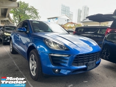2019 PORSCHE MACAN 2.0 Convert Facelift Mileage 6K Only Power Boot E Electric Power Leather Seats Paddle Shift