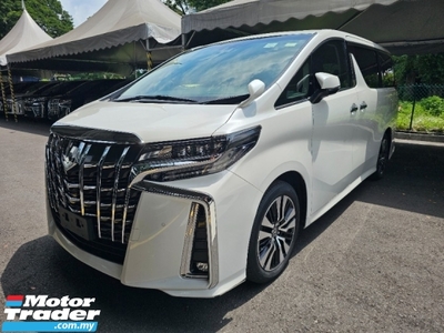 2020 TOYOTA ALPHARD 2 5 SC Pilot Leather Seats 3 LED 7 Seaters 2 Power Doors LKA PCR 5 Years Warranty Unregistered