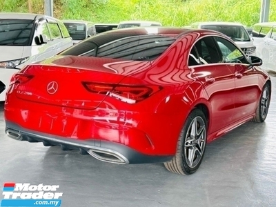2021 MERCEDES-BENZ CLA CLA200 1.3 AMG Line PREMIUM Coupe.PANAROMIC.AMBIENT LIGHT.2 MEMORY SEAT. 2021 YEAR RECOND