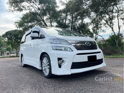 Used 2013/2015 Toyota Vellfire 2.4 Z G Edition MPV 3 POWER DOOR SUNROOF MOONROOF PILOT SEAT - Cars for sale