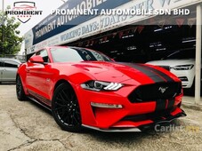 used ford mustang 5.0 wty 2023 2021,crystal red in colour,reverse camera,gt steering,gt sport rim,oneof datin owner - cars for sale