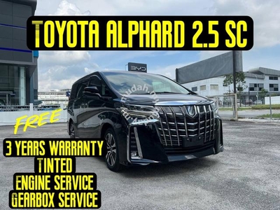 CNY clearance Toyota alphard-5A 3years warranty