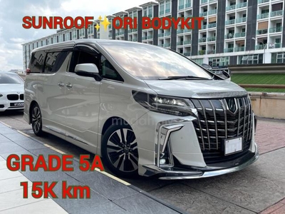 GRADE 5A*2019 Toyota ALPHARD 2.5 SC*SUNROOF*15K km