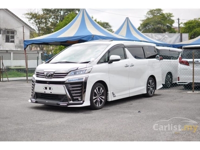 Recon 2019 Toyota Vellfire 2.5 Z G Sunroof 5 YEARS WARRANTY - Cars for sale