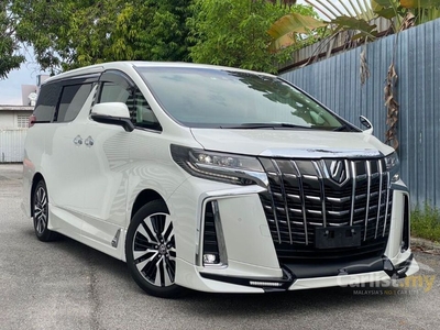 Recon 2020 Toyota Alphard 2.5 SC Package MPV 3 LED TRD KIT SUNROOF NEW CAR MILEAGE - Cars for sale