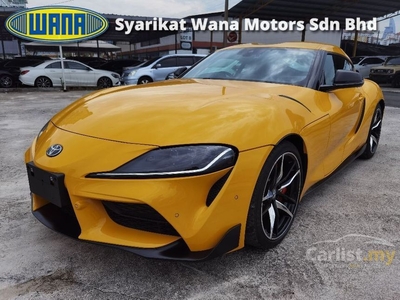 Recon 2020 Toyota GR Supra 3.0 Coupe, 5A REPORT, MILEAGE 10K KM, BRAND NEW RM650K, YELLOW DUCK COLOUR. - Cars for sale