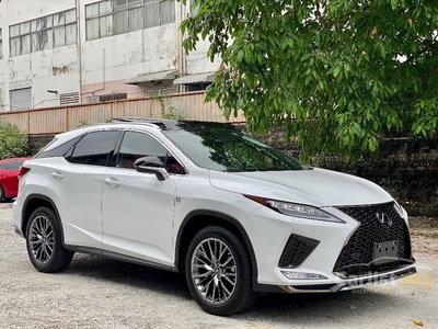 Recon 2021 Lexus RX300 2.0 F Sport Facelift SUV 5A Grade 4LED Full Spec Like New Car - Cars for sale