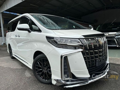 Recon 2021 Toyota Alphard 2.5 TYPE GOLD - 3LED/3BA/APPLE CAR PLAY & ANDROID AUTO/MODELLISTA BODY KITS/POWER BOOT/FREE 5 YEAR WARRANTY - Cars for sale