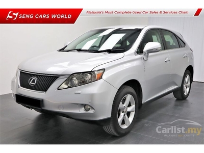 Used 2012 Lexus RX270 2.7 (A) LOCAL L/MILEAGE P/BOOT - Cars for sale
