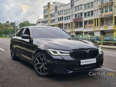 Used 2021 BMW 530i 2.0 M Sport LCi - Under BMW Warranty Until 2026/360 Camera/Cognac Leather Seat - Cars for sale