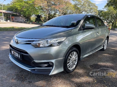 Used Toyota Vios 1.5 G Sedan (A) 2016 1 Lady Owner Only TRD Bodykit Original Leather Seat Michelin Bradn New Tyre TipTop Condition View to Confirm - Cars for sale