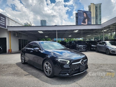Recon 2019 Mercedes-Benz A250 2.0 AMG Line Sedan - 4 Matic - Red & Black Leather, 4 Camera, Advance Sound System, Panoramic Roof - Cars for sale
