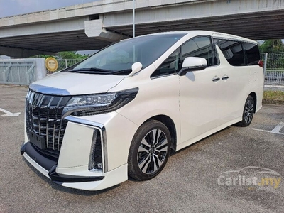 Recon EASYLOAN 2019 Toyota Alphard 2.5 SC 3LED HIGH GRADE +7 YEARS WARRANTY +FREE NEW TYRE NEW BATTERY +FREE FULL SERVICE+TINTED - Cars for sale