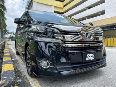 Toyota VELLFIRE 2.5 (A) 7 SEATER WITH LEATHER