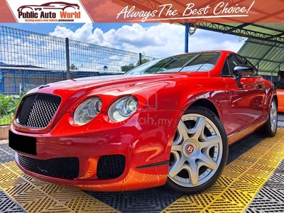 Bentley CONTINENTAL 6.0 V8 (A) COUPE GT SPEED WRTY