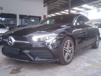 Recon 2019 Mercedes-Benz CLA220 2.0 AMG Line Premium Coupe ( AMG BODYKIT AMG SPORT RIM WIDESCREEN COCKPIT R/C PUSH START 2- POWER SEAT 2-MEMORY SEAT) - Cars for sale