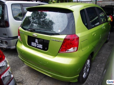 2004 Chervolet Aveo Auto Hatchback Lime Green-Metallic