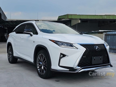 Recon 2018 Lexus RX300T F SPORT PanRoof 3LED HUD Beige Interior Mark Levinson - Cars for sale