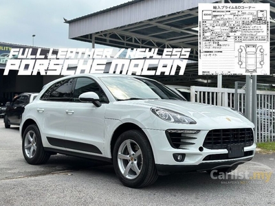 Recon 2018 PORSCHE MACAN 2.0 Japan Grade 5A with Full Leather Seats - Cars for sale