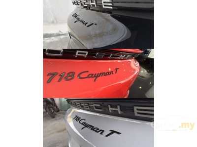 Recon 2019 Porsche 718 2.0 Cayman Coupe ( T EDition ) 5 UNIT - Cars for sale
