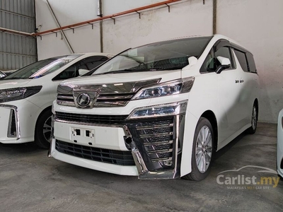 Recon 2019 Recon Toyota Vellfire 2.5 Z MPV 8 Seater Sun Moon Roof 2 Power Door Alpine Set Z SPEC 8 SEATER With 5 Years Warranty - Cars for sale