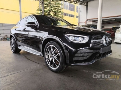 Recon 2022 Mercedes-Benz GLC300 2.0 4MATIC AMG Line Coupe Sunroof Power Boot Surround Camera Burmester Sound Xenon Light LED Daytime Running Light Side Step - Cars for sale