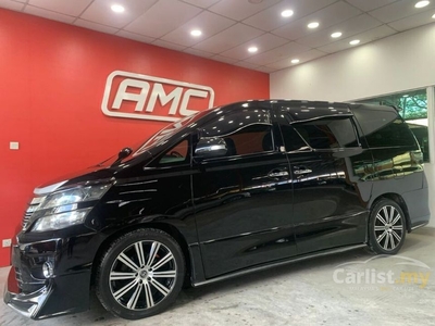 Used ORI 2009 Toyota Vellfire 2.4 (A) ORIGINAL 2 POWER DOOR PUSH START 7 SEATHER VERY WELL MAINTAIN & SERVICE WITH ONE CAREFUL OWNER VIEW AND BELIEVE - Cars for sale