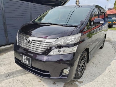 ON THE ROAD Toyota VELLFIRE 2.4 NO PROCES FEE