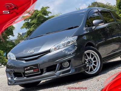 Toyota WISH 1.8 S FACELIFT F/BODYKIT ANDROID PLAYE