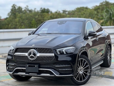 Recon 2021 Mercedes-Benz GLE400 2.9 d AMG Line Coupe, Japan Spec, Burmester Sound System, Panoramic Roof, Lower Mileagec, Bouncing Suspension, OFF Road Mode - Cars for sale