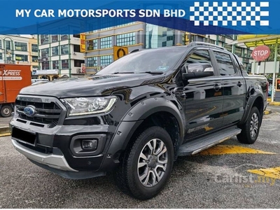 Used 2018 Ford Ranger 2.0 (A) 4X2 2WD T8 Wildtrak Pickup Truck/ FULL LEATHER / TIPTOP/ DIESEL / FANDER / BODYKIT / R.CAMERA / LIKE NEW / 10 SPEED - Cars for sale