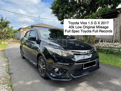 Toyota VIOS 1.5 GX FACELIFT (A) G X 2017 2019