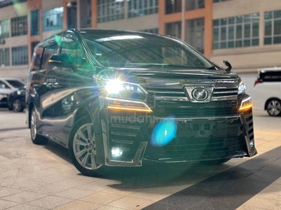 UNREG 2019YRS Toyota VELLFIRE 2.5 ZA FuLOAN TIPTOP