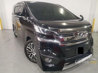 Used 2016 Toyota Vellfire 2.5 V (A) 1 OWNER NO PROCESSING CHARGE - Cars for sale
