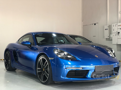 Recon 2017 Porsche 718 2.0 Cayman Coupe 28K KM*SPORT CHRONO & EXHAUST*PDLS PLUS*ALCANTARA GEAR STEERING*SPORT TAIL PIPES*REVERSE CAMERA*20IN RIMS - Cars for sale