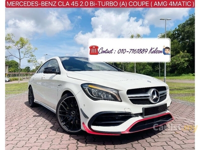 Used 2017 MERCEDES-BENZ CLA45 2.0 BI-TURBO (A) AMG 4MATIC ( IMPORT From Germany ) - Cars for sale