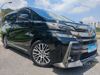 Used Toyota Vellfire 2.5 Z G Edition MPV - Cars for sale