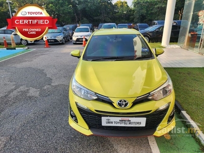 Used 2019 Toyota Yaris 1.5 G Hatchback - 2 YEARS WARRANTY - Cars for sale