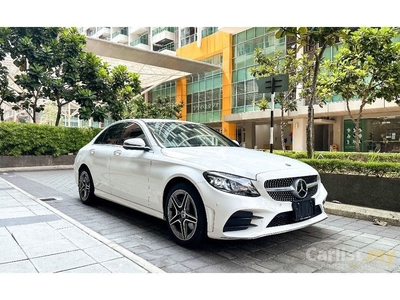 Recon JAPAN SPEC / 2019 Mercedes-Benz C200 1.5 AMG / NEW FACELIFT MODEL / 5A / 12K MILEAGE / 5 YEARS WARRANTY - Cars for sale