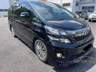 Used 2013/2018 Toyota Vellfire 2.4 Z Golden Eyes Free Android Player Tinted - Cars for sale