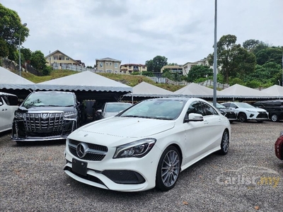 Recon 2018 Mercedes-Benz CLA180 1.6 AMG Coupe - Harmon Kardon Sound System, Panoramic Roof - Cars for sale