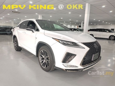 Recon 2019 Lexus RX300 2.0 F Sport SUV [360camera, HUD, BSM, Panoramic Roof] Still can nego FREE WARRANTY - Cars for sale