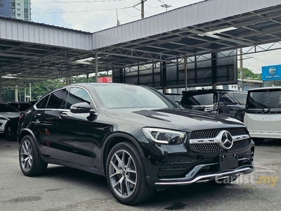 Recon 2019 Mercedes-Benz GLC300 2.0 4MATIC AMG Line Coupe Japan SPEC Fully Loaded Unit - Cars for sale