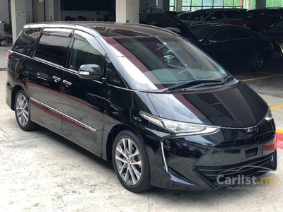 Recon 2019 PANORAMIC ROOF ELECTRIC SEAT ROOF MONITOR PRE CRASH LANE ASSIST Toyota Estima 2.4 Aeras Premium UNREG G SMART - Cars for sale