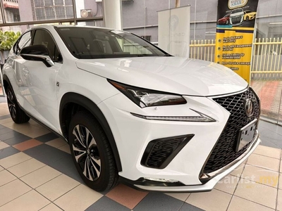 Recon 2020 Lexus NX300 2.0 F Sport SUV - LOW MILEAGE/3LED/360CAM/BSM/SUNROOF/BLACK LEATHER/FREE 5 YEAR WARRANTY - Cars for sale