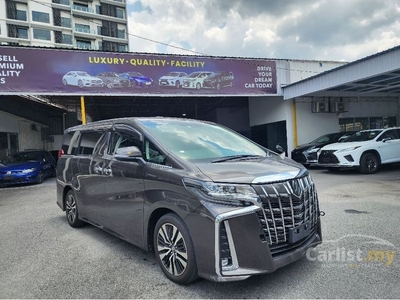 Recon 2020 Toyota Alphard 2.5 G SC Package MPV - Sunroof, Roof Monitor, 2 Power Doors, 3 Eyes LED - Cars for sale
