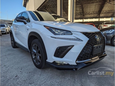 Recon *BUY FROM PRETTY CARRIE* 2019 Lexus NX300 2.0 F-Sports Black Leather, HUD, BSM, SUNROOF - Japan Unreg - Cars for sale