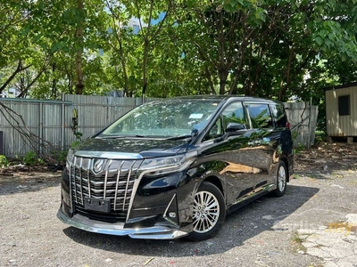 Recon [UPGRADE PILOT SEAT] 2020 Toyota Alphard 2.5 X MPV [BEIGE INTERIOR, FOCAL, ROOF MONITOR] - Cars for sale